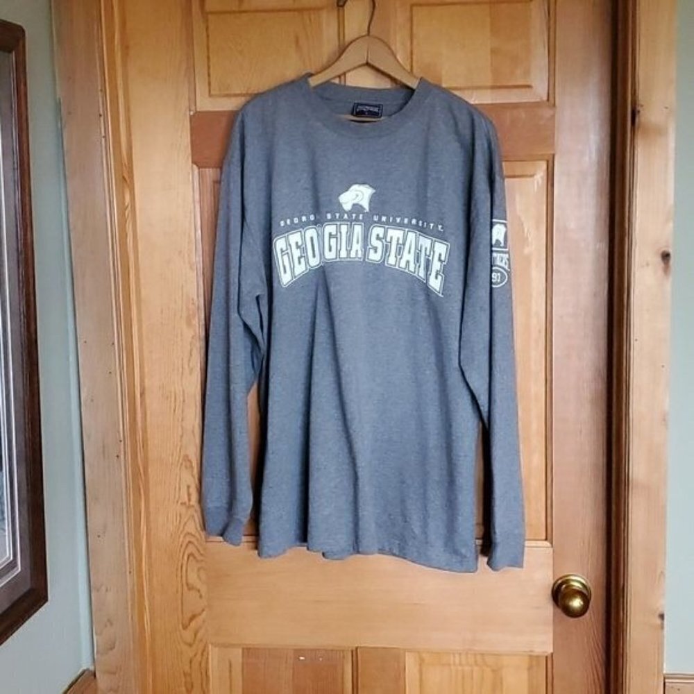 Jansport "Georgia State" Panthers 1913 Graphic Long Sleeve Sz‎ L T-shirt